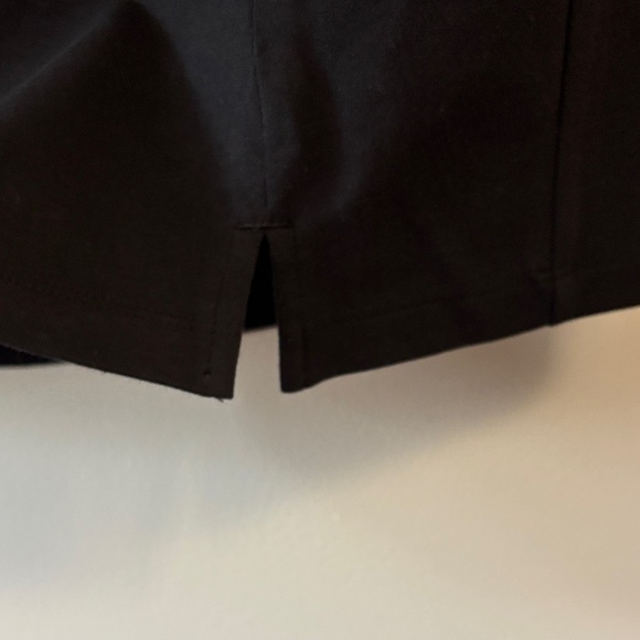 Talbots classic knit everyday Black Mini Skort sz M - Picture 4 of 9